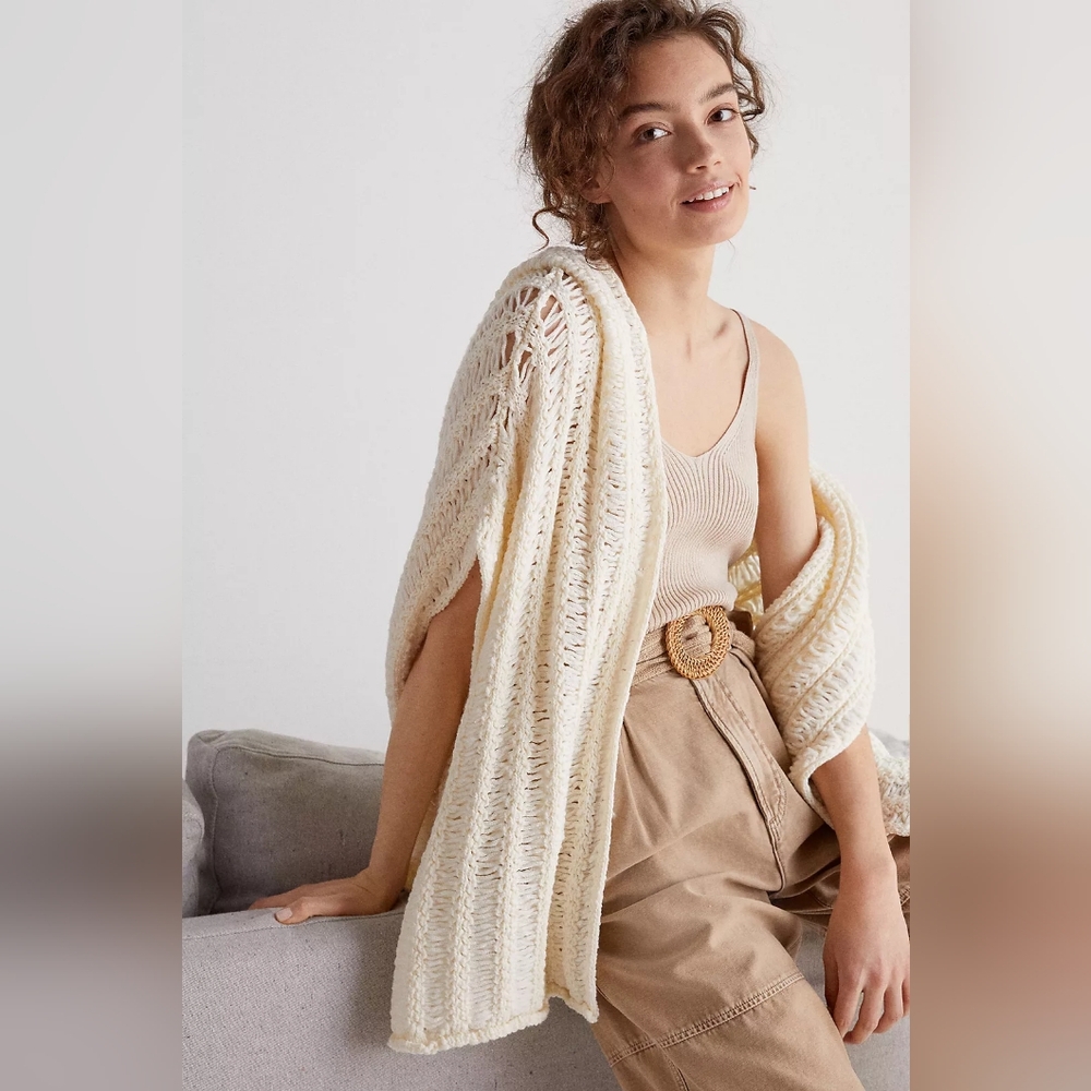 Paloma Knitted Hooded Cardigan